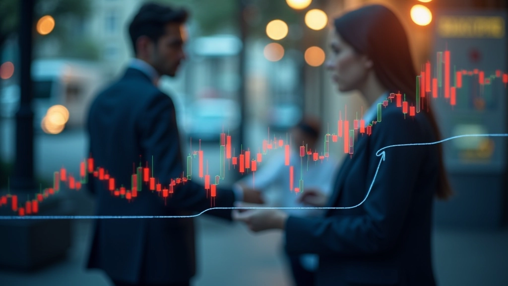 Gráfico mostrando gerenciamento de risco com stop loss e take profit marcados