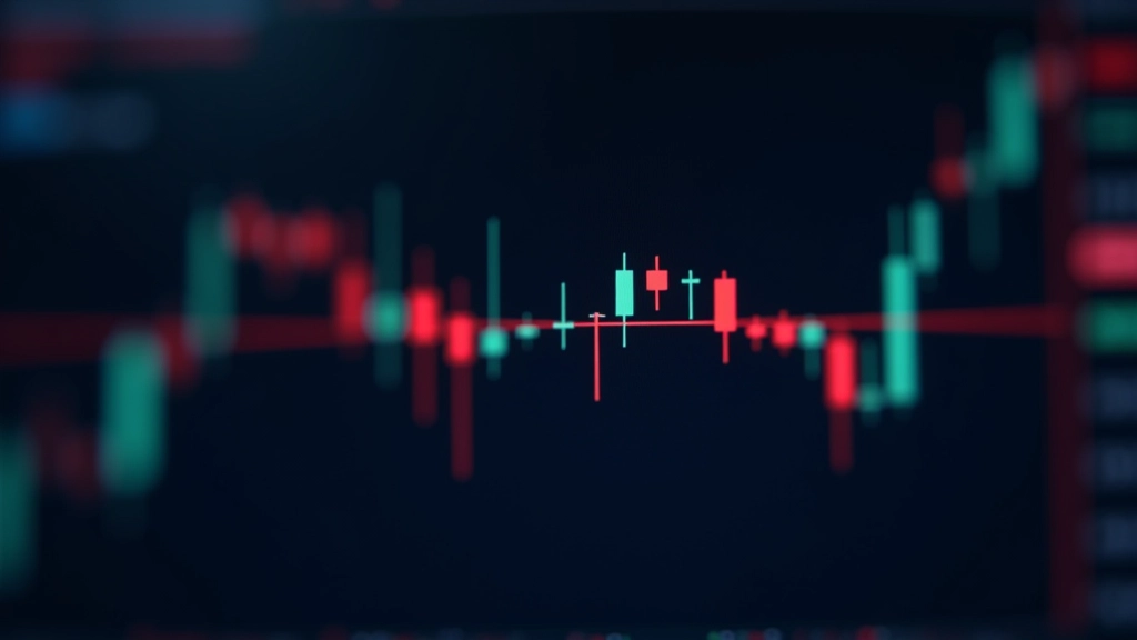 Gráfico de preço com stop loss marcado, mostrando ponto de saída de emergência em operação